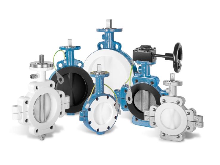 Butterfly Valve for Control, Throttling and Shut-off Duties