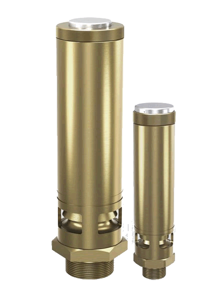 Type test approved atmospheric discharge safety valves for industrial applications