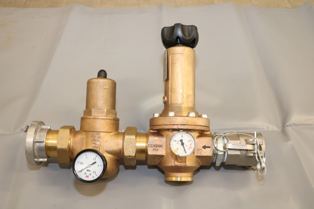 Firefighters succeeded in testing of pressure reducing valves !!!
