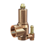 TÜV/CE safety valves for heating and cooling