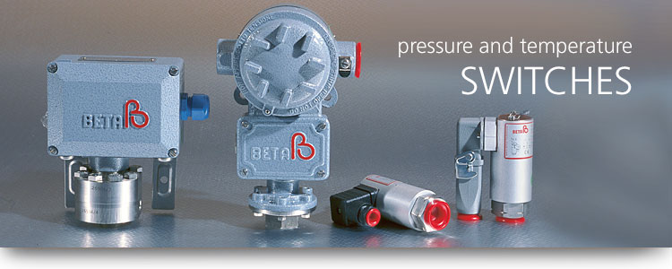 Nový katalog tlakových, diferenčních a teplotních spínačů BETA