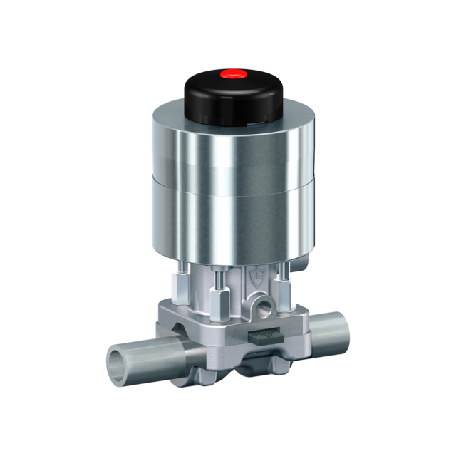 Membránové ventily pro hygienické a aseptické aplikace