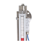 Limit switches for magnetic level gauges