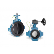 Butterfly Valve for Avoiding Electrostatic Charges