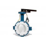 Butterfly Valves for road tanker vehicles, railway cars, silos, and other transportation and storage containers.